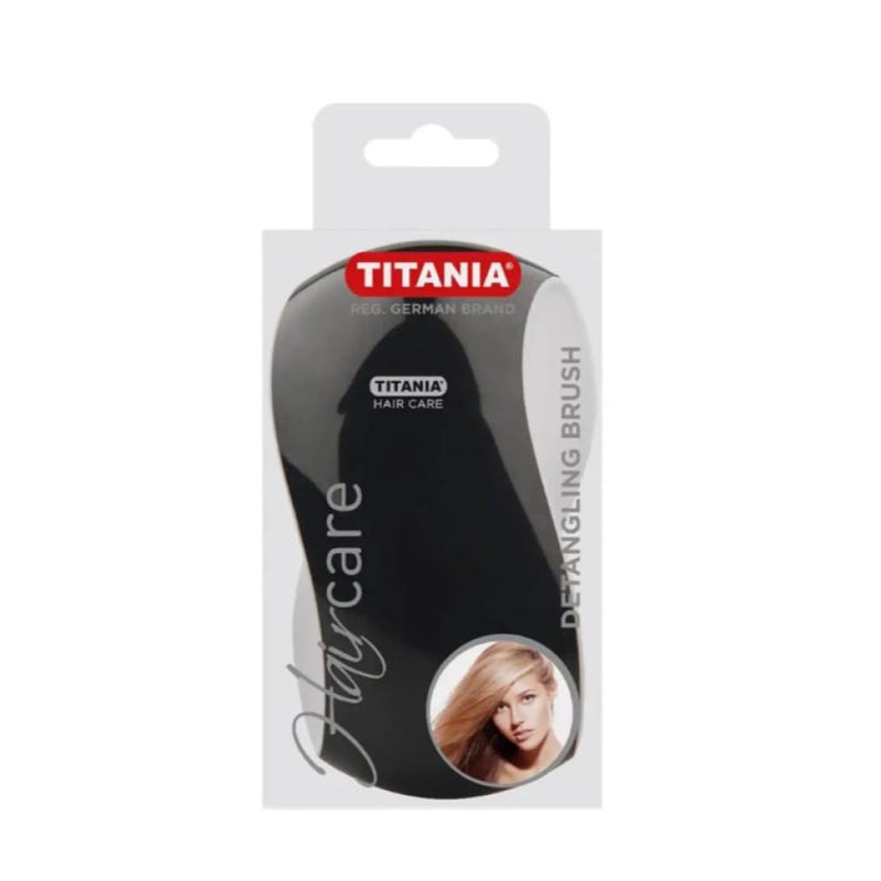 Titania Detangling Hairbrush Conical Plastic Bristles Wet Hair Use