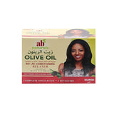 AB Naturals Hair Straightener Kit Olive Oil Sodium Free Strong 450g