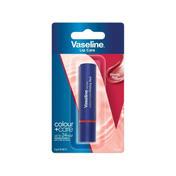 Vaseline Lip Therapy Color and Care Moisturizing Balm Red 3g