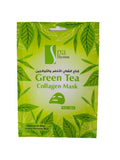 Spa System Green Tea & Collagen Facial Mask - 5 x 28ml
