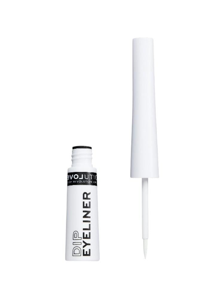 White Liquid Eyeliner Bold Precise Revolution 5ml