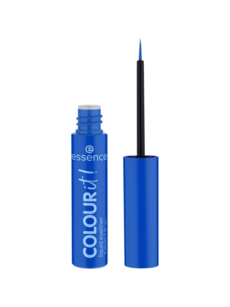 Blue Liquid Eyeliner Vibrant Royal Essence Colour It 3ml