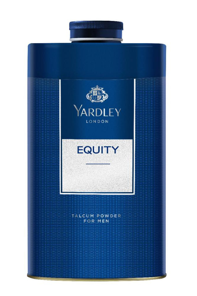 Yardley Equity Men Powder - Fresh & Clean Skin, Absorbs Moisture, 250G