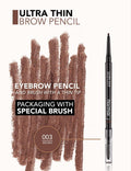 Ultra Fine Eyebrow Pencil Natural Look Long Lasting Flormar 0.14g