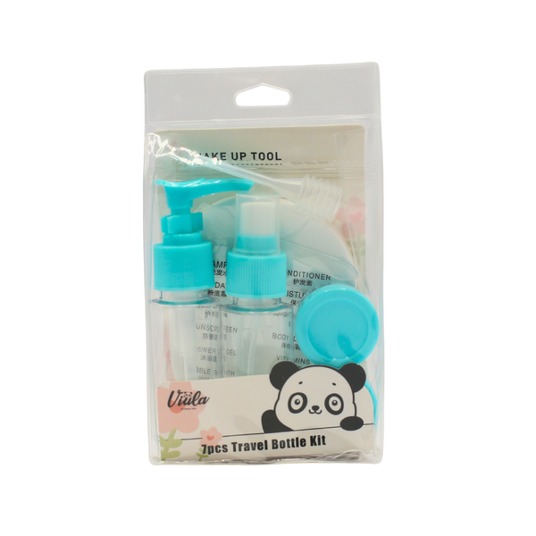 Viola 4-Piece Empty Plastic Travel Container Set Leak-Proof