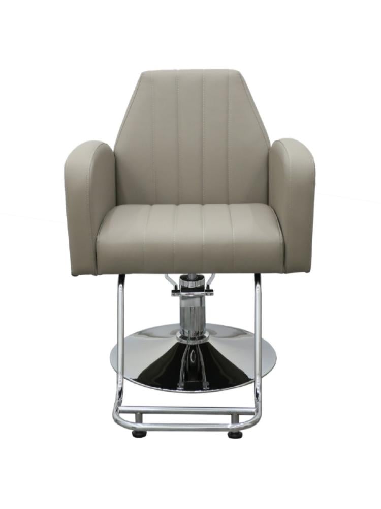 Salon System New York Style Hairdressing Chair Light Grey