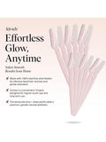 Dermaplaning Tool Best for At Home Facial Hair Removal Kitsch 12 Pieces