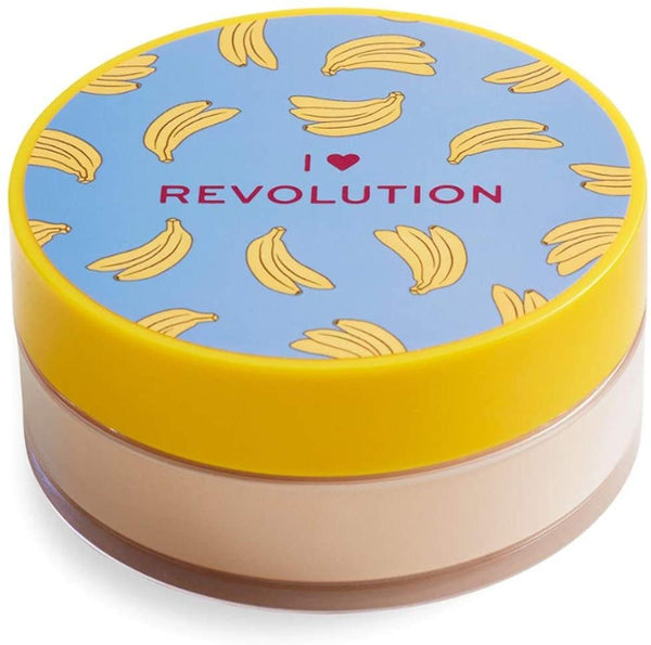 Revolution iHeart Makeup Setting Powder Banana Colour Correcting 15g