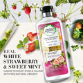 Herbal Essences White Strawberry & Mint Shampoo, Sulfate-Free, 400ml