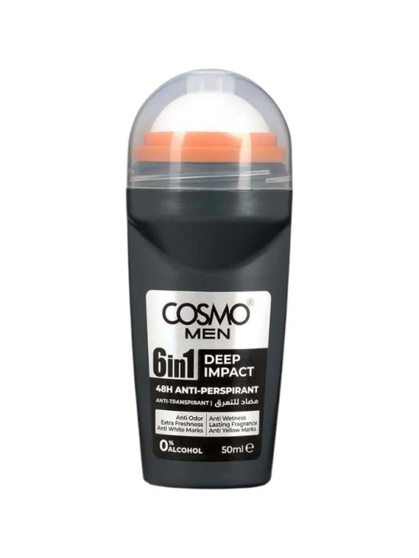 Invisible Dry Anti-Perspirant Sweat Protection 6 In 1 Cosmo Men 50ml