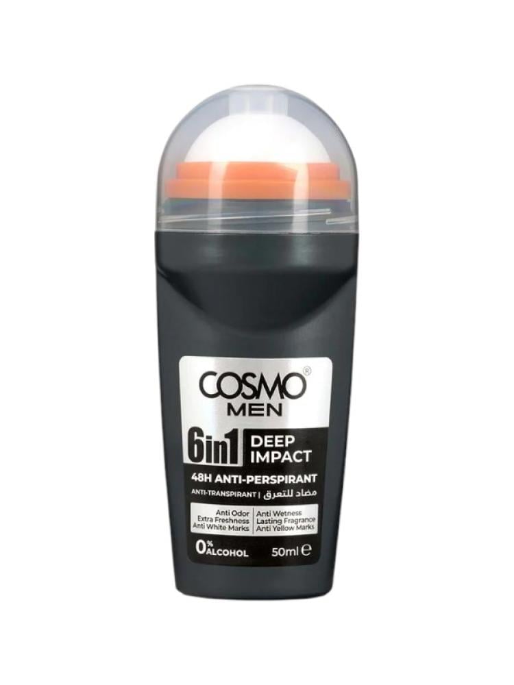 Invisible Dry Anti-Perspirant Sweat Protection 6 In 1 Cosmo Men 50ml