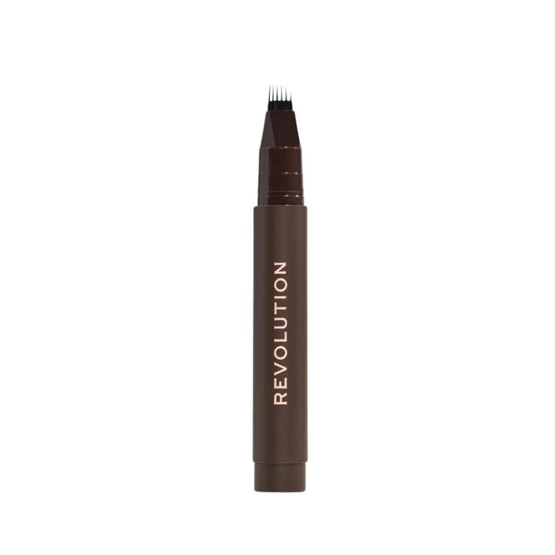 Best Brow Pencil Six-Pronged Tip Instant Brow Dark Brown Revolution