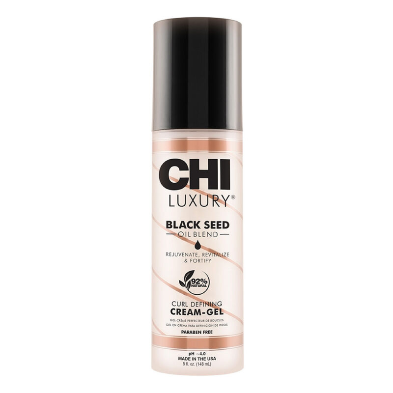 Chi luxury black seed oil curl defining cream gel Styling CHI 148ml