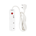 Rebune Power Strip 3-Outlet 2990W with 5-Meter Cord - White RE300-5M