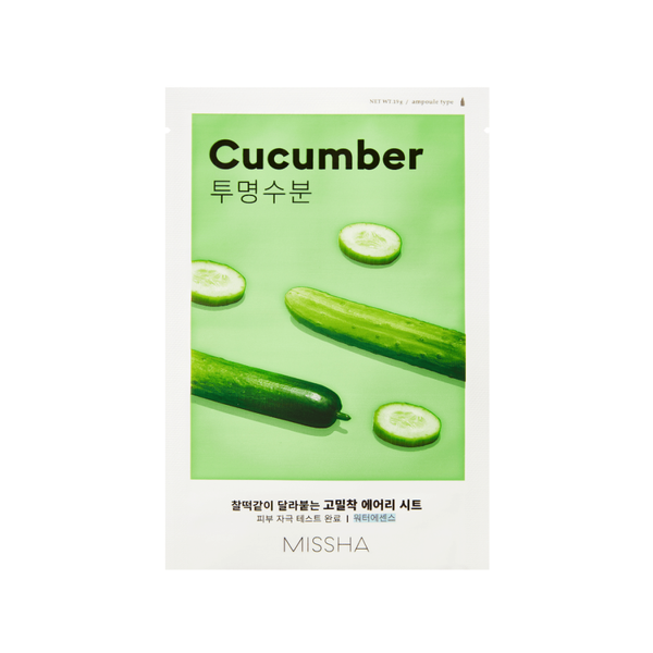 Cucumber Extract Face Sheet Mask Hydrating Missha 19g