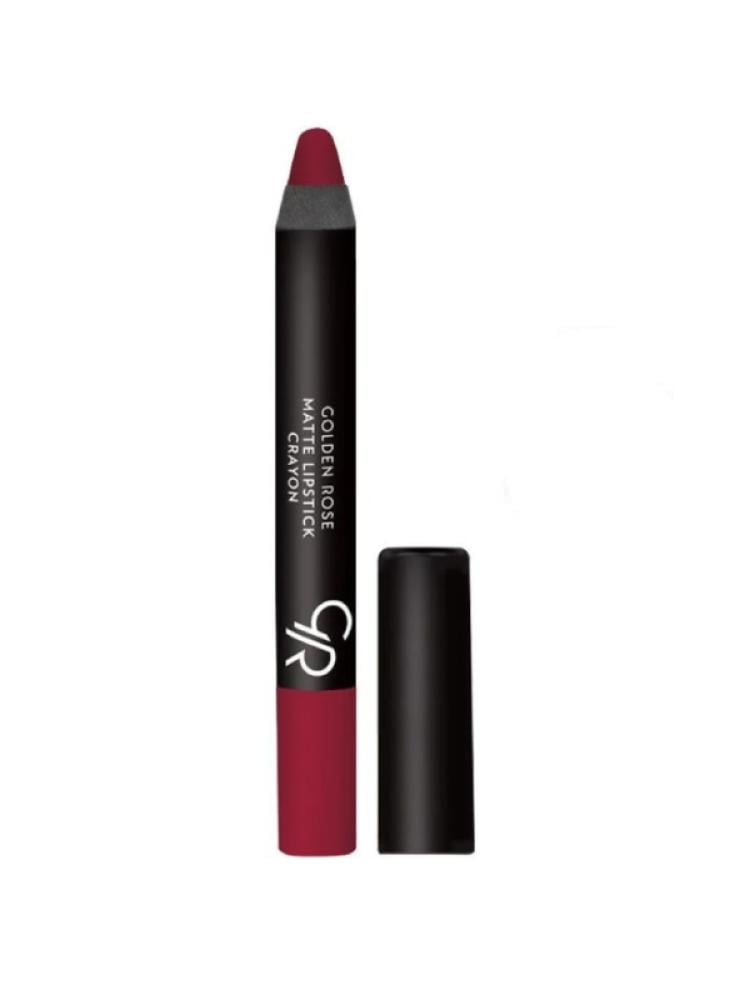 Golden Rose Matte Lipstick Crayon No. 20 Velvety Finish 3.5g