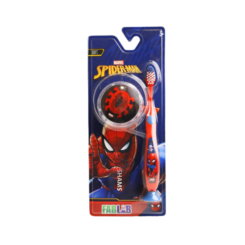 Fab Lab Kids Toothbrush with Spider-Man Character and Yo-Yo Toy