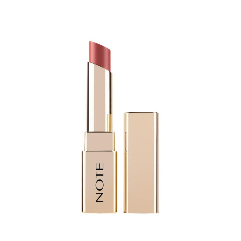 Note Iconic Sheer Creamy Rouge Lipstick 201 Darling, Moisturizing Balm