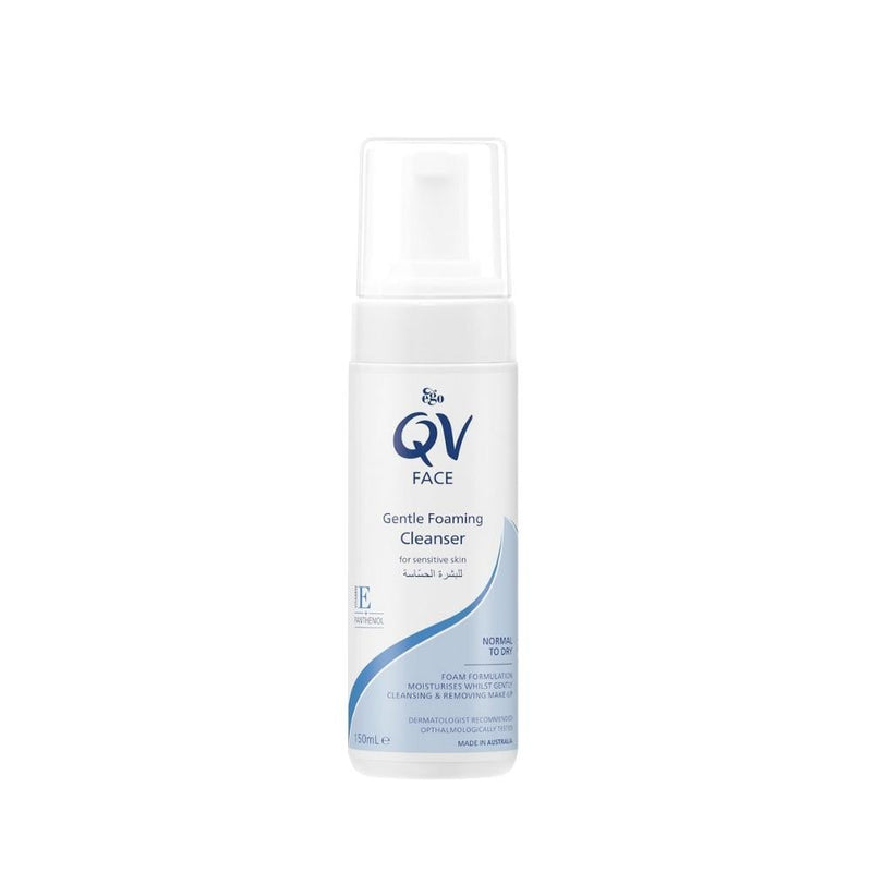 QV Foaming Facial Cleanser for Dry and Sensitive Skin, 150ml