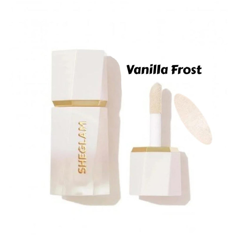 Sheglam Glow Bloom Liquid Highlighter Vanilla Frost Shimmer Finish