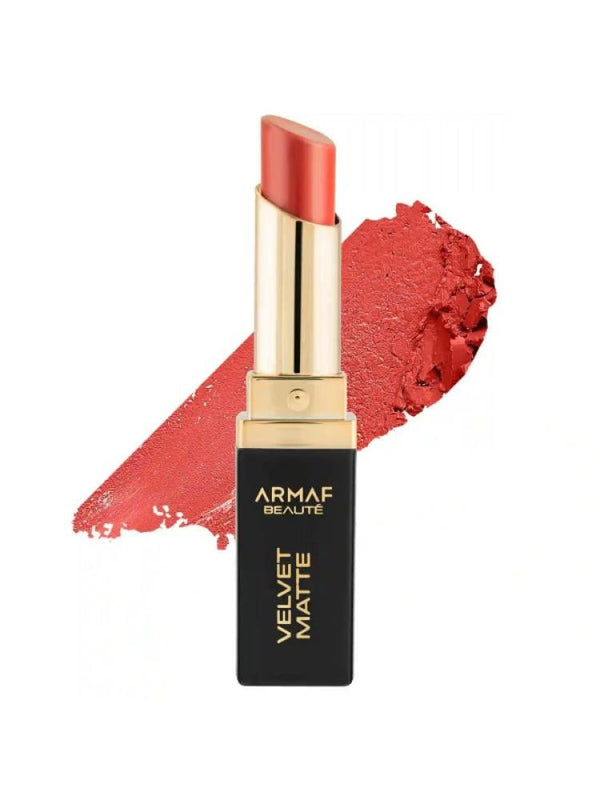 Matte Lipstick for Dry Lips Velvet Shea Butter Armaf Beauty 4g