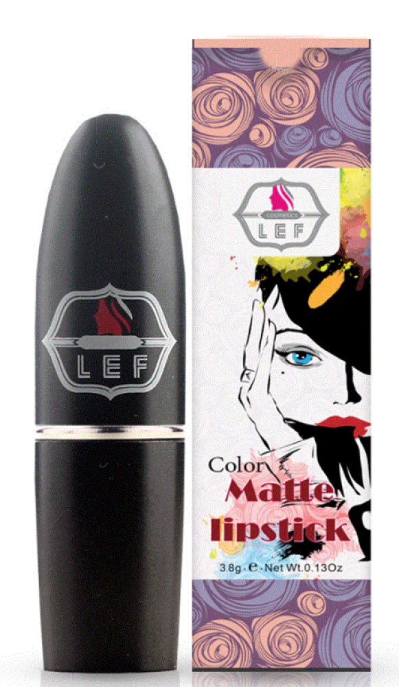Matte Lipstick That Doesn t Dry Lips Velvet Finish Shade 05 LEF COSMETIC 4g