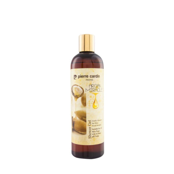Argan Oil Shower Gel Moisturizing Gentle Cleansing Pierre Cardin 400ml