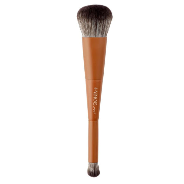 Good Morning Adios Dual Brush D04 Foundation and Highlighter Brush