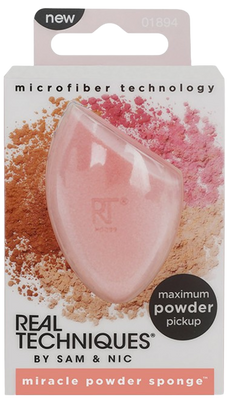 Real Techniques Powder Sponge - Smooth Application & Easy Clean