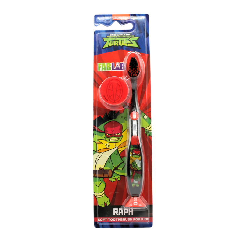 Nickelodeon Kids Toothbrush Soft Bristles Teenage Mutant Ninja Turtles Includes Hygiene Cover