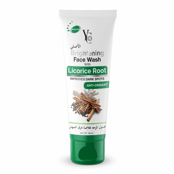 Brightening Face Wash for Dark Skin with Licorice Root Extract YC 100ml