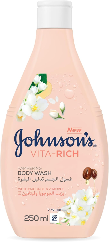 Best Smelling Body Wash Vita-Rich Pampering Nourishing Johnson 250ml