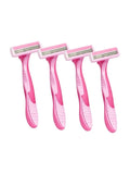 Disposable Razor Blades Triple Blade Smooth Shave Gellys 4 Pieces