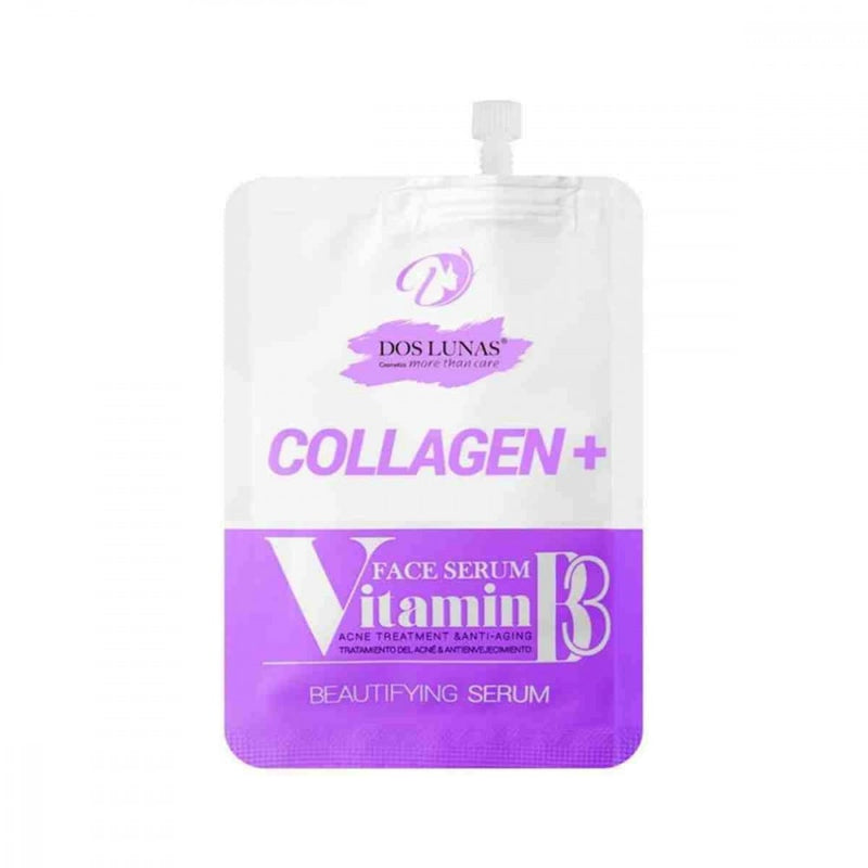 Dos Lunas Collagen Facial Serum with Vitamin B3, 10ml