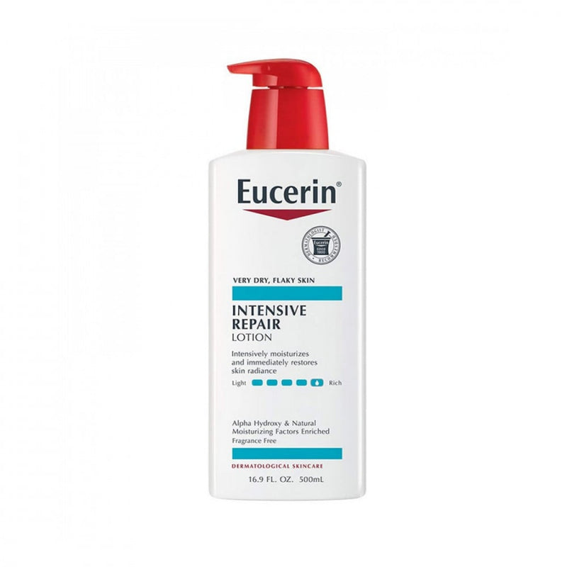 Eucerin Intensive Repair Lotion with Alpha Hydroxy Acid Fragrance-Free 500ml
