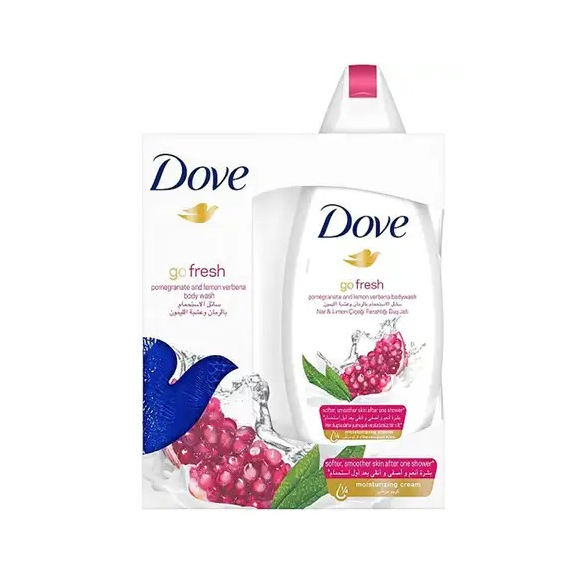 Dove Eczema Body Wash Go Fresh Pomegranate & Hibiscus 250ml