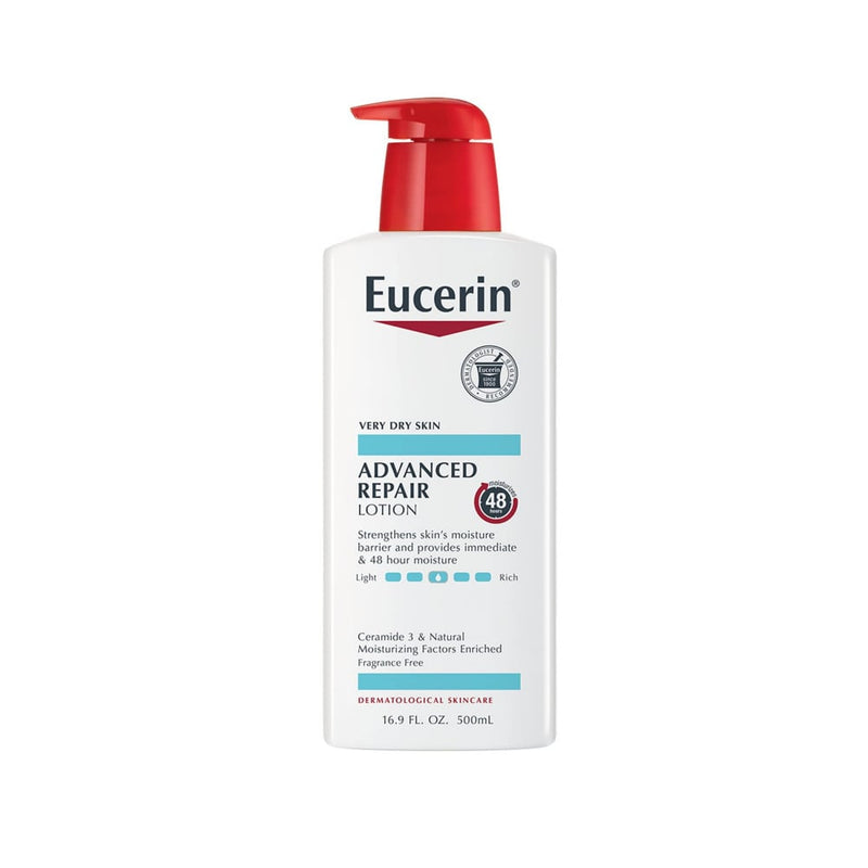 Eucerin Advanced Repair Lotion with Urea and Glycerin for Very Dry Skin, 500ml