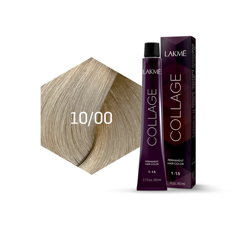 Best Semi Permanent Hair Color Platinum Blonde Lakme Collage 10/00 100ml