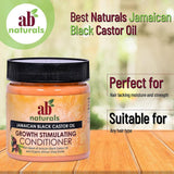 AB Naturals Jamaican Black Castor Oil Conditioner Hair Growth & Repair 500ml