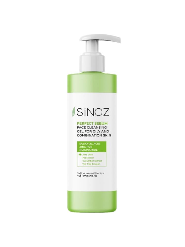 Best Face Cleanser for Oily Skin Sebum Control Sinoz 400ml