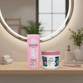 L'Oreal Paris Elvive Glycolic Gloss Shampoo & Agiva Vitamin C Mask Bundle