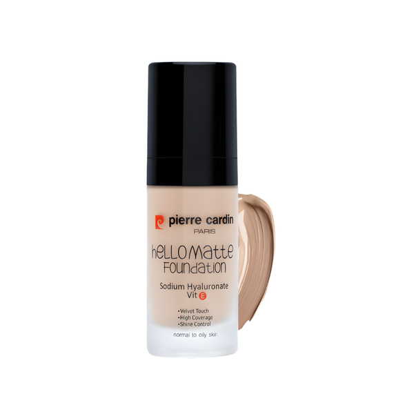 Pierre Cardin Hello Matte Foundation Sun Beige 907 Medium Coverage