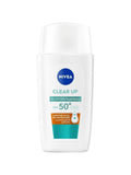 Face Sunscreen SPF 50+ Matte Clear Up Daily UV Fluid Nivea 40ml