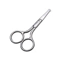 Zinati Nose and Ear Hair Scissors, Rounded Tip, Stainless Steel
