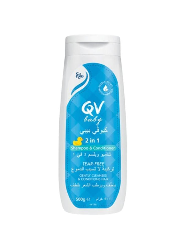 QV Baby 2-in-1 Shampoo & Conditioner - 500ml