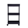 Salon System 3-Shelf Trolley MZT-0129 - Black