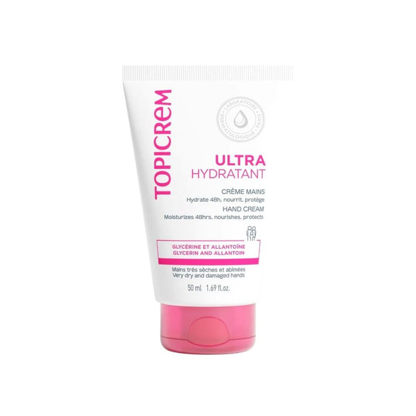 Topicrem Ultra Moisturizing Hand Cream, 3% Urea, 3% Glycerin, 50ml