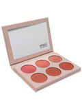 Best Blush Palette 6 Colors Nude Matte Shimmer Make Over 22 18g