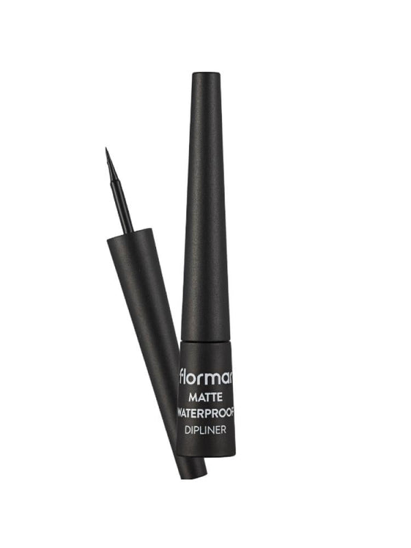 Black Eyeliner Pencil Waterproof Matte Flormar 1.2g
