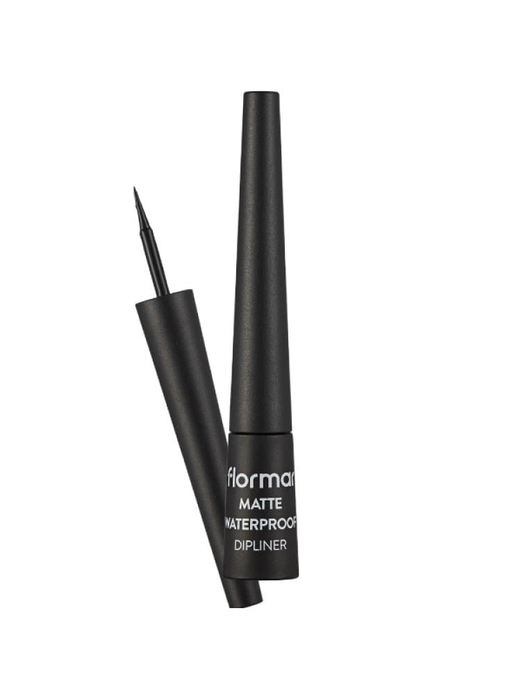 Black Eyeliner Pencil Waterproof Matte Flormar 1.2g
